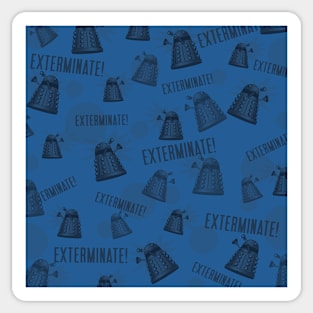 Daleks - Blue Sticker